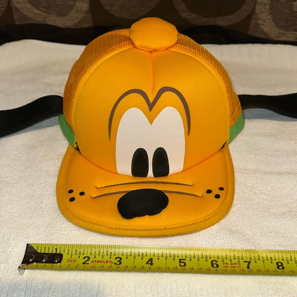 DISNEYPARKS EXCLUSIVE AUTHENTIC, ORIGINAL DISNEY PLUTO BASEBALL CAP. ADULT Sz